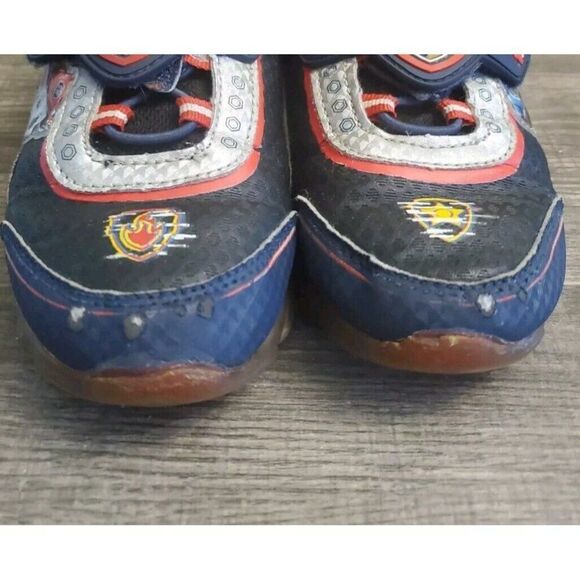 Nickelodeon Paw Patrol Kids Blue Athletic Shoes Light Up Boys Sneakers Size 12 - Picture 3 of 12